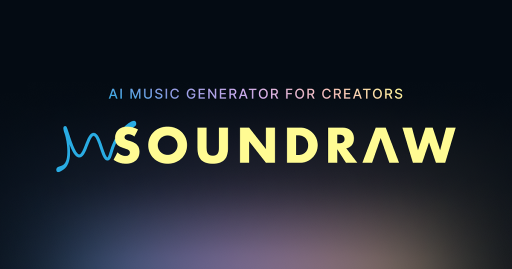 AI music generator interface by Soundraw.